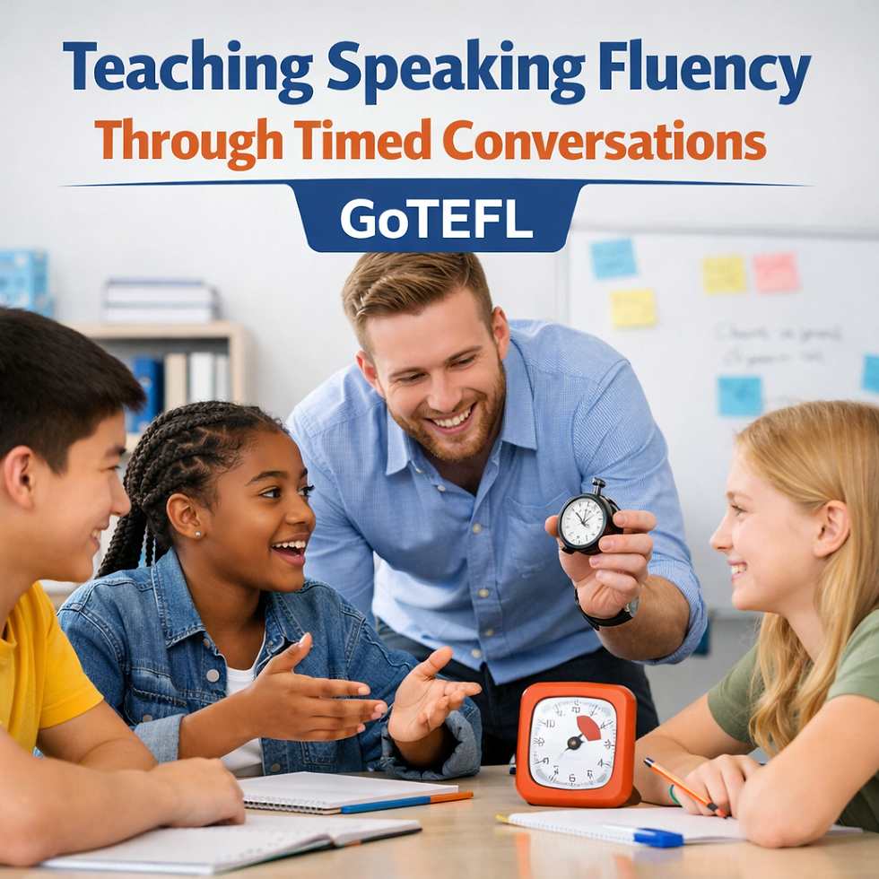 Teaching Speaking Fluency Through Timed Conversations