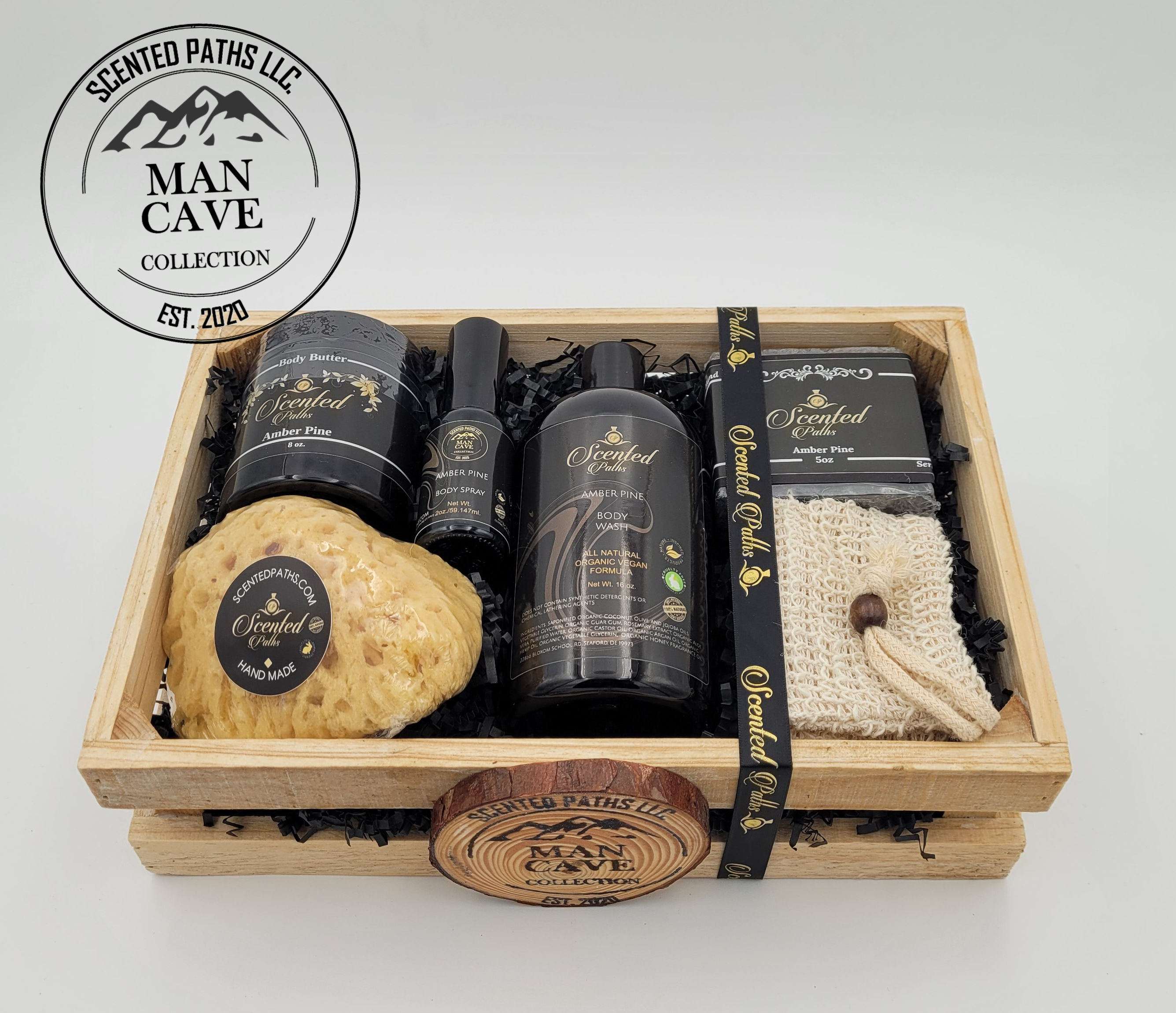 Ultimate Man Cave Crate w/Men's Body Spray
