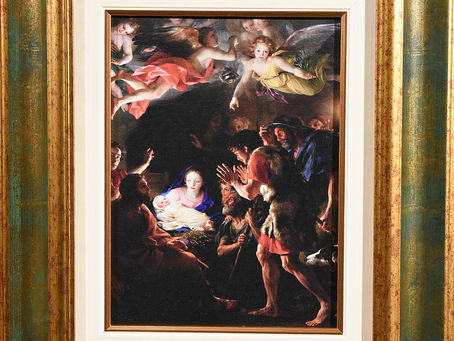 "Natività " di grandi autori, riprodotte su tela, in alta definizione