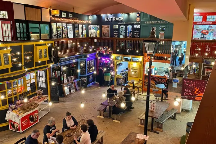 Inside The Old Kent Market. Photo by It's Just Becks