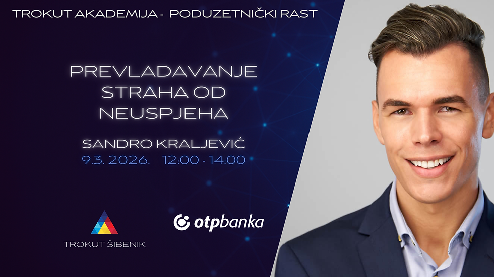 Prevladavanje straha od neuspjeha - Sandro Kraljević