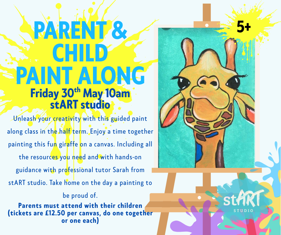 Parent and Child Paint Along