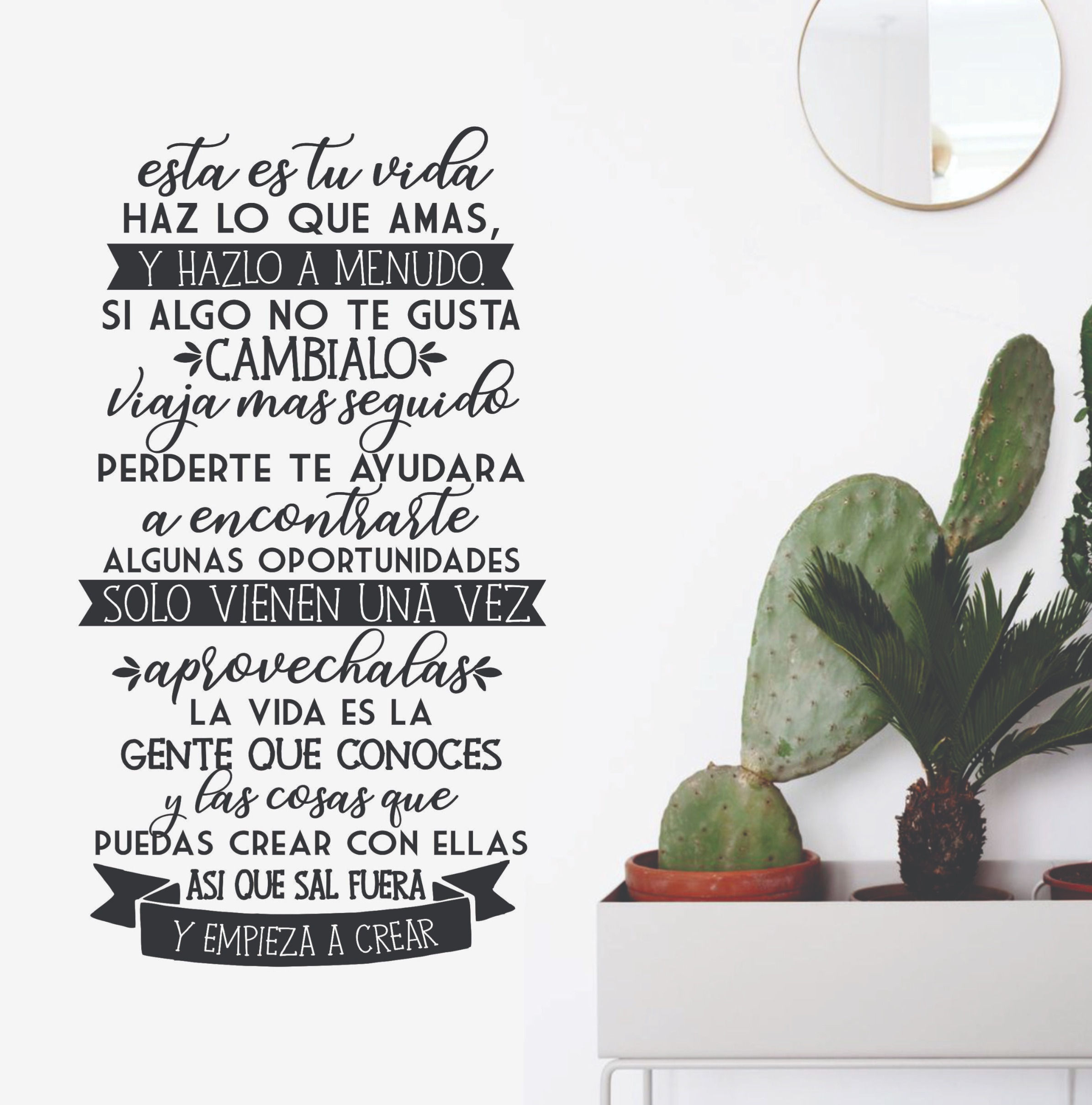 Frase - Esta es tu Vida -