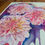 Thumbnail: Floral composition of dahlias in Summer Splash watercolor art