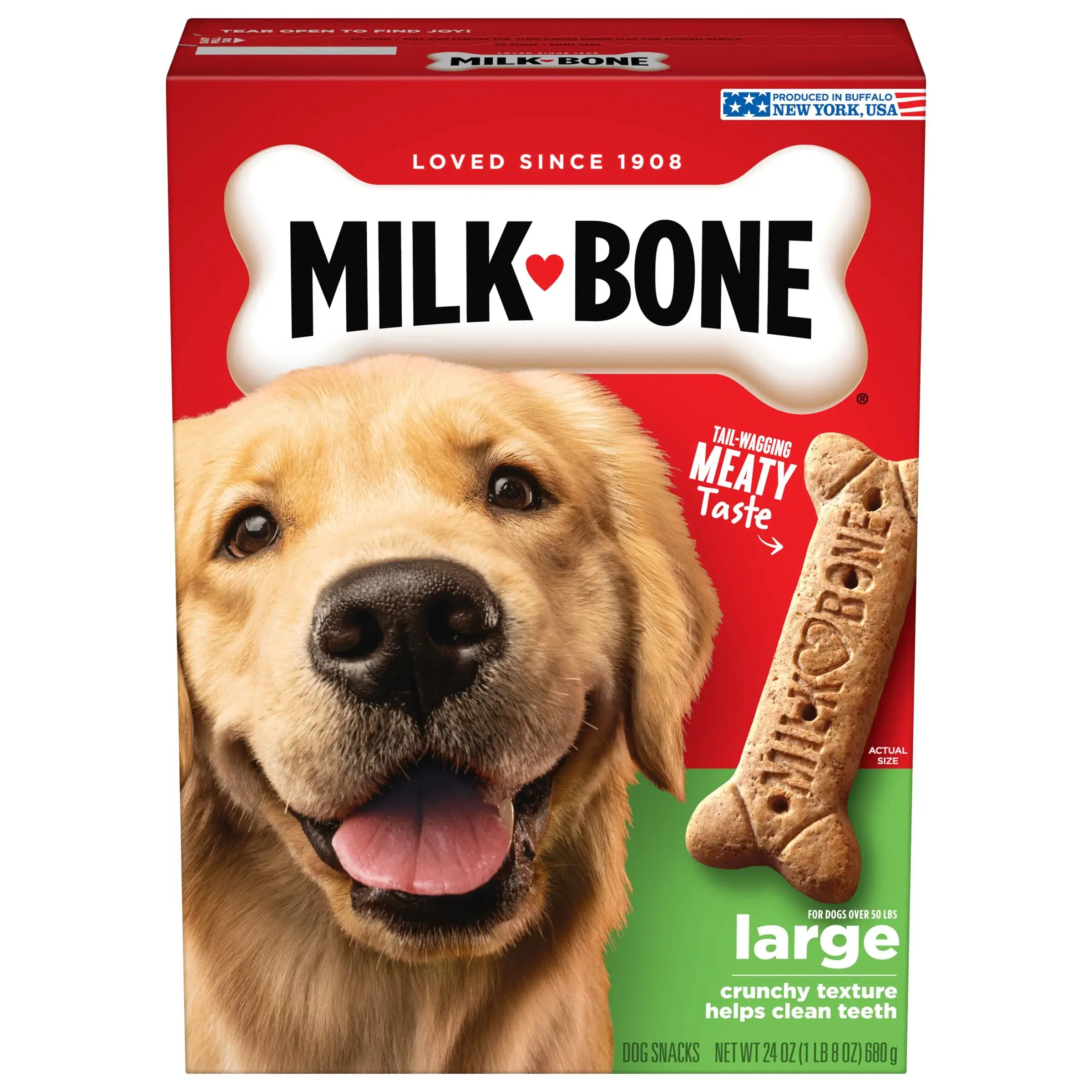 Milk-Bone Original Dog Treats Biscuits for Medium Dogs, 10 Pound