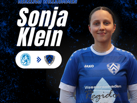 Verstärkung für unsere Damenmannschaft: Willkommen, Sonja!