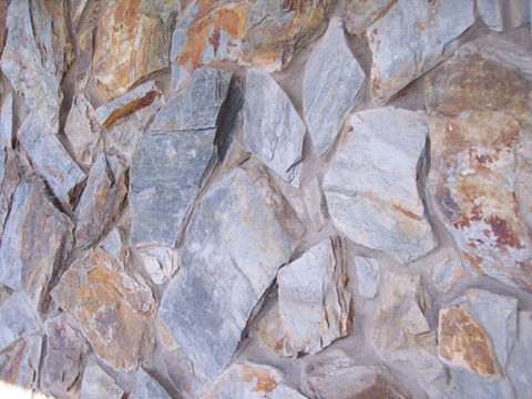 Stone installation on a Florida home exterior
