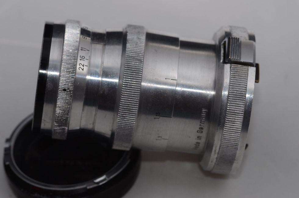 Thumbnail: Contax rangefinder Triotar lens 85mm  F 4