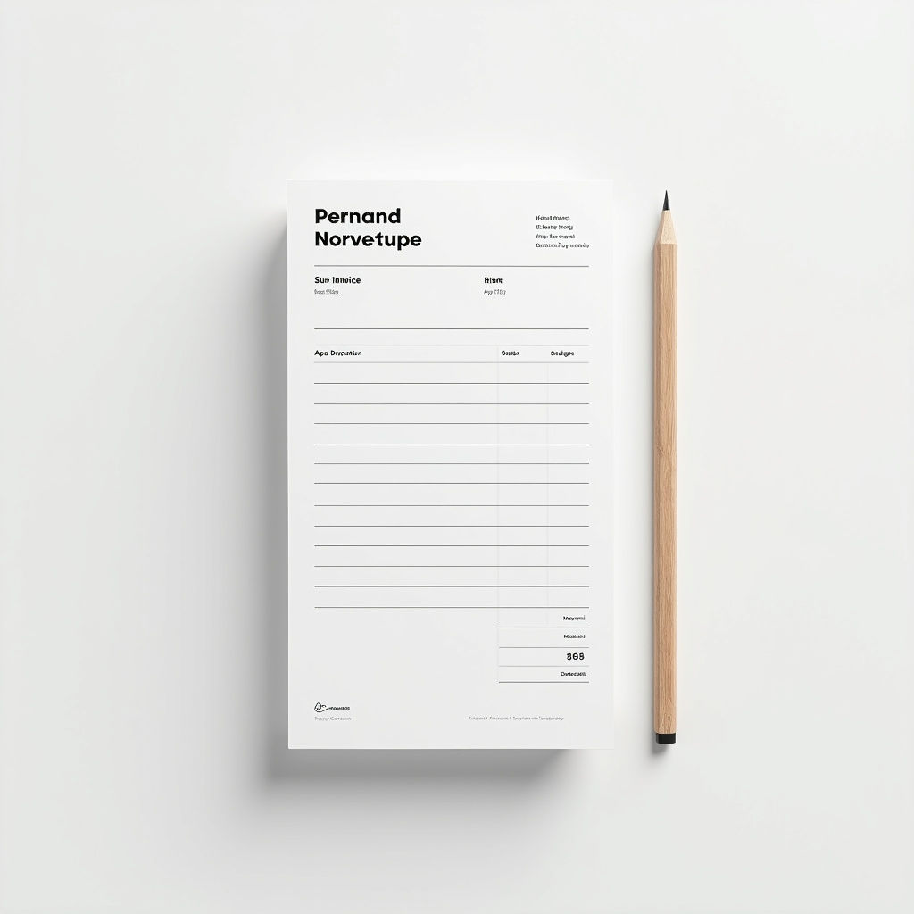 Standard Service Invoice