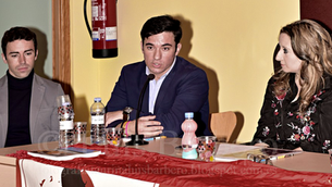 Imanol e Isiegas en la Peñaflorense