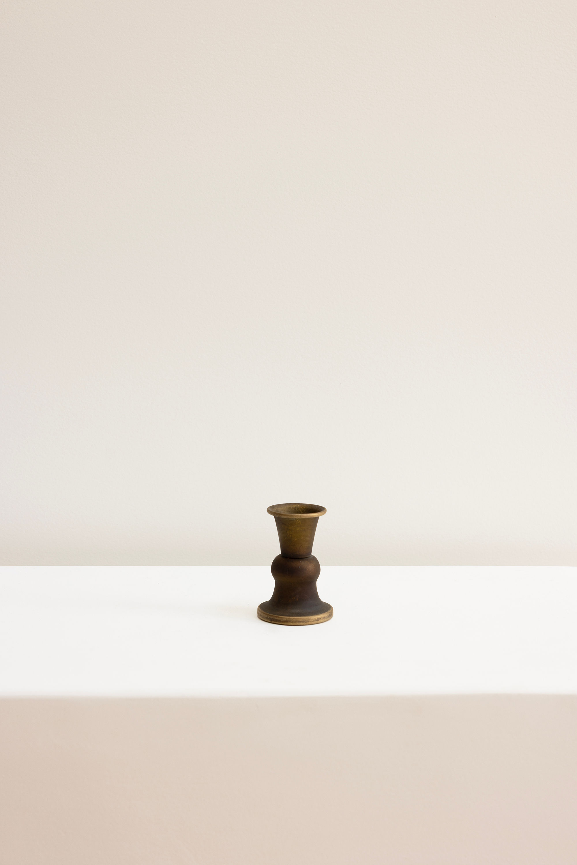 Alina Candle Holder | Vintage Gold