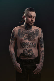 Portrett av Dan Robin Kristensen A.K.A. Compost Malone - Fotograf Raymond Engmark, Oslo