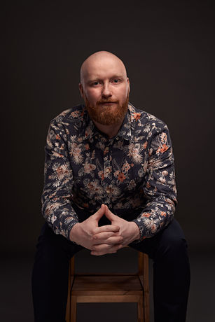 Stand up komiker Kevin Kildahl fotografert til sitt show "Skamlaus" fotografert av Fotograf Raymond Engmark, Oslo
