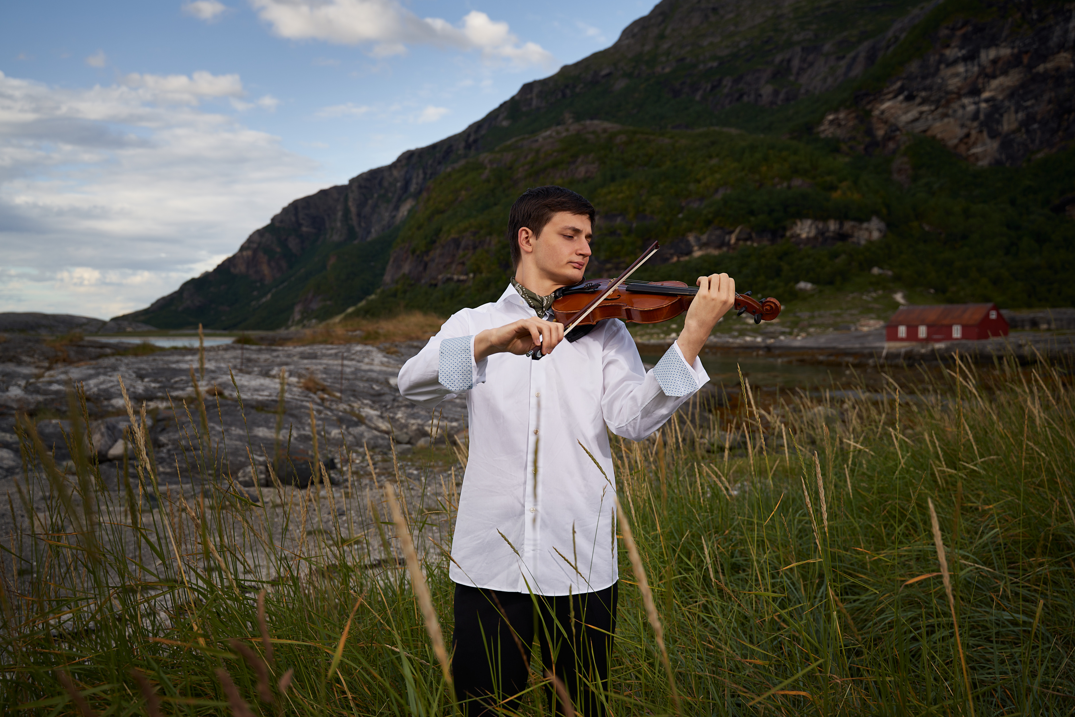 Leonhard Baumgartner , European Young Musician 2024, fotografert for Nordland Musikkfestuke - Fotograf Raymond Engmark, Fotograf i Oslo