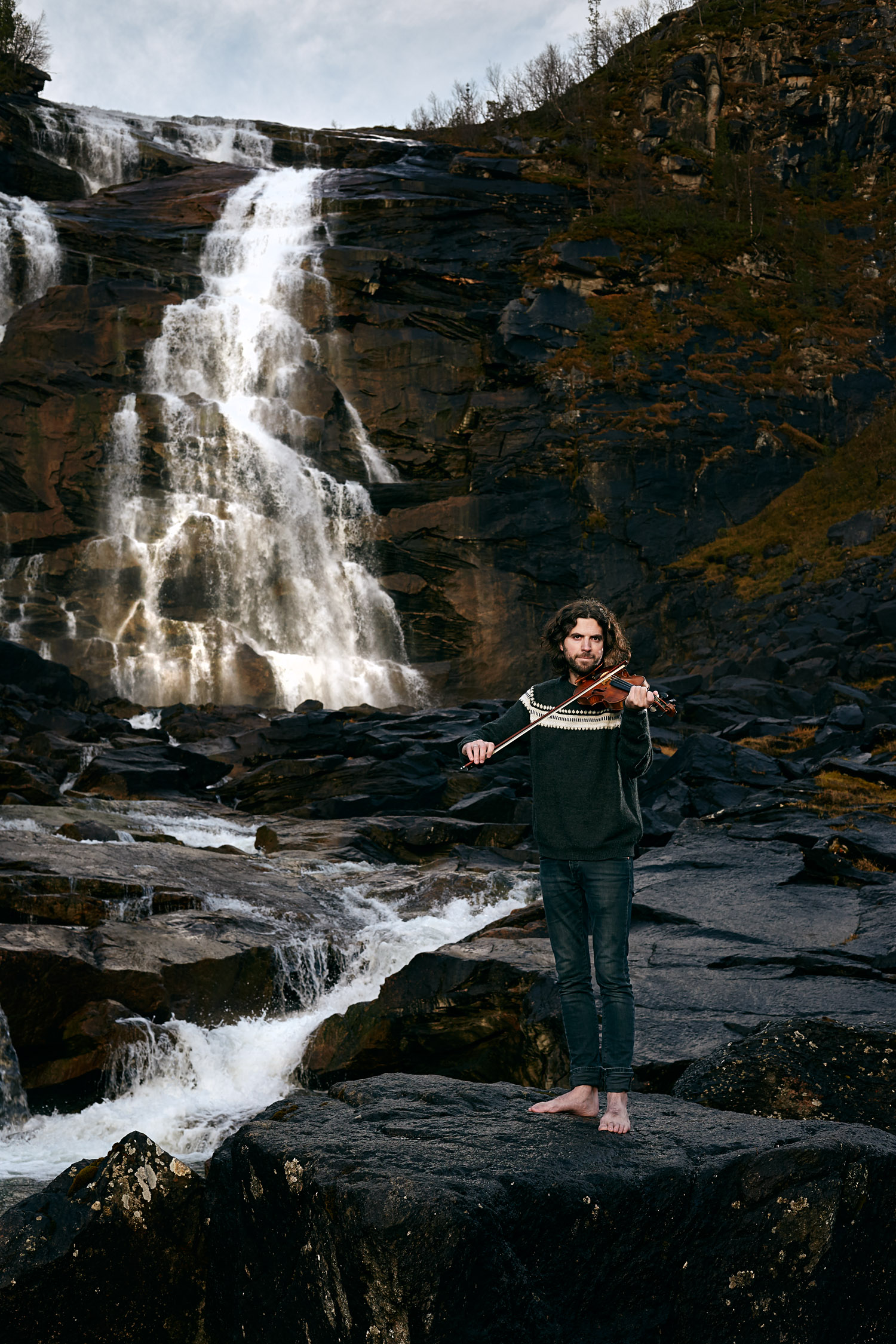 Gjermund Larsen fotografert for Nordland Musikkfestuke av Fotograf Raymond Engmark, Oslo
