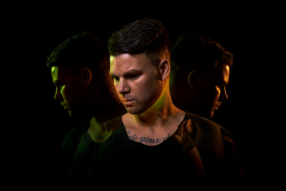 Kreativt portrett av DJ Kim - Fotograf Raymond Engmark, Fotograf i Bodø