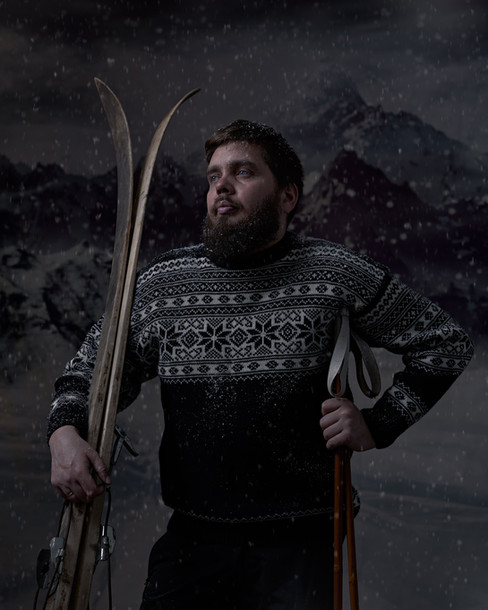 Eirik Moen fotografert som kreativt portrett - Fotograf Raymond Engmark, Fotograf i Oslo