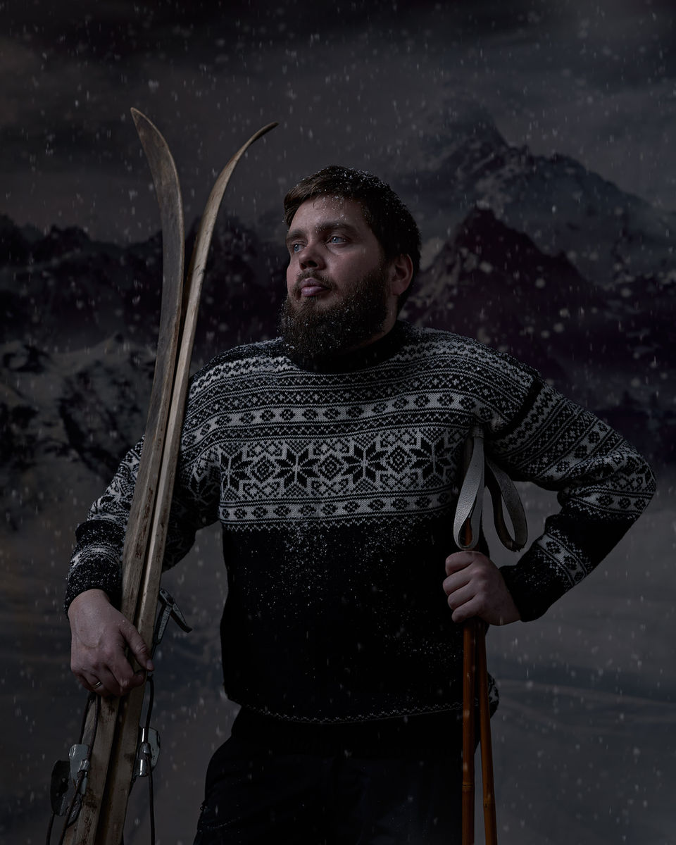 Eirik Moen fotografert som kreativt portrett - Fotograf Raymond Engmark, Fotograf i Oslo