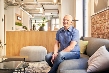 Portretter av Roy Johansen til case fotografert for ProData Consult / emagine - Fotograf Raymond Engmark, Oslo