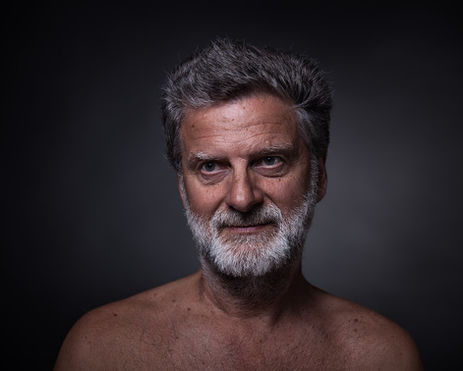 Portrett av Arve Engmark, fotograf Raymond Engmarks far - Fotograf Raymond Engmark, Oslo