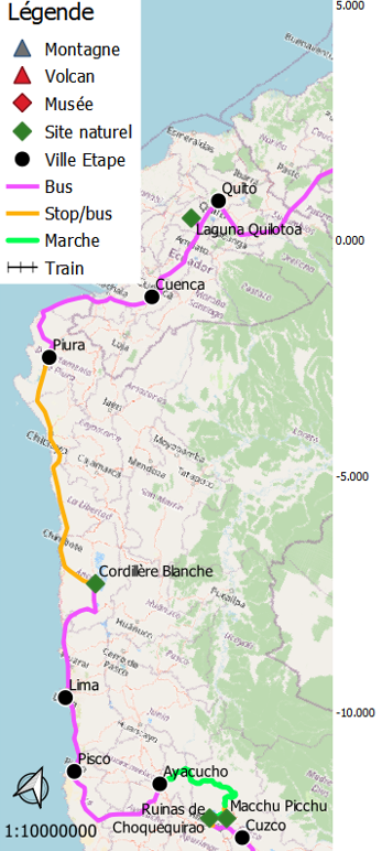 Les Amériques au fil de l'eau au Perou e