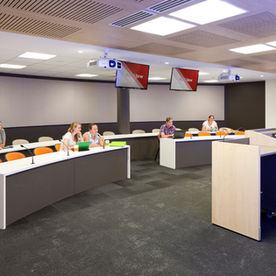 ACU university lecture hall interior painting by commercial painters North Sydney