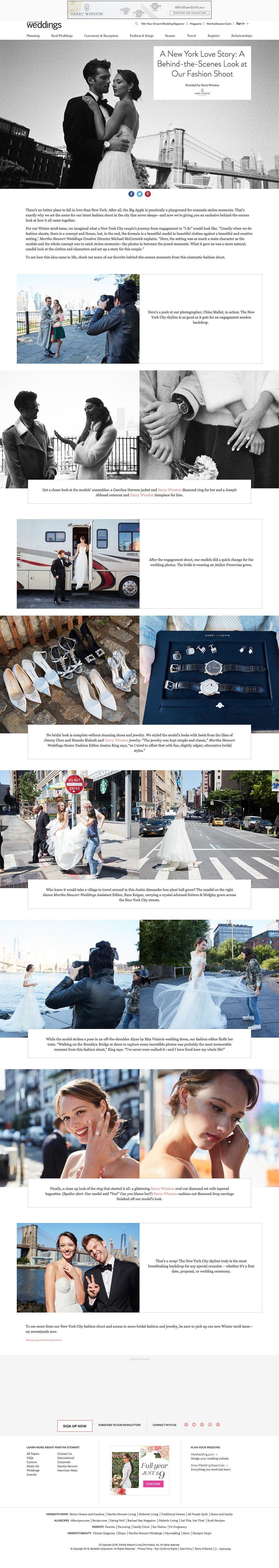 A New York Love Story A Behind the Scenes Look at Our Fashion Shoot