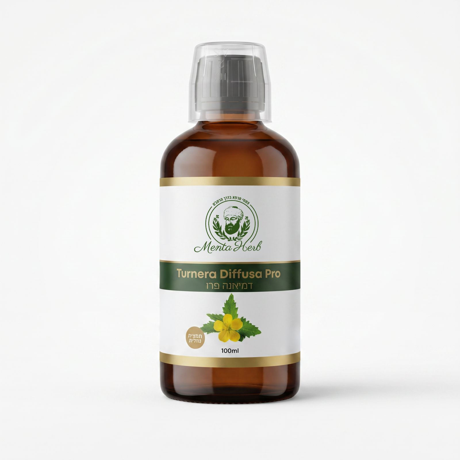 דמיאנה – Damiana Extract | מיצוי נוזלי ננו 100 מ"ל