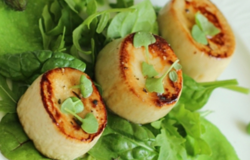 Arranged Food and Objects