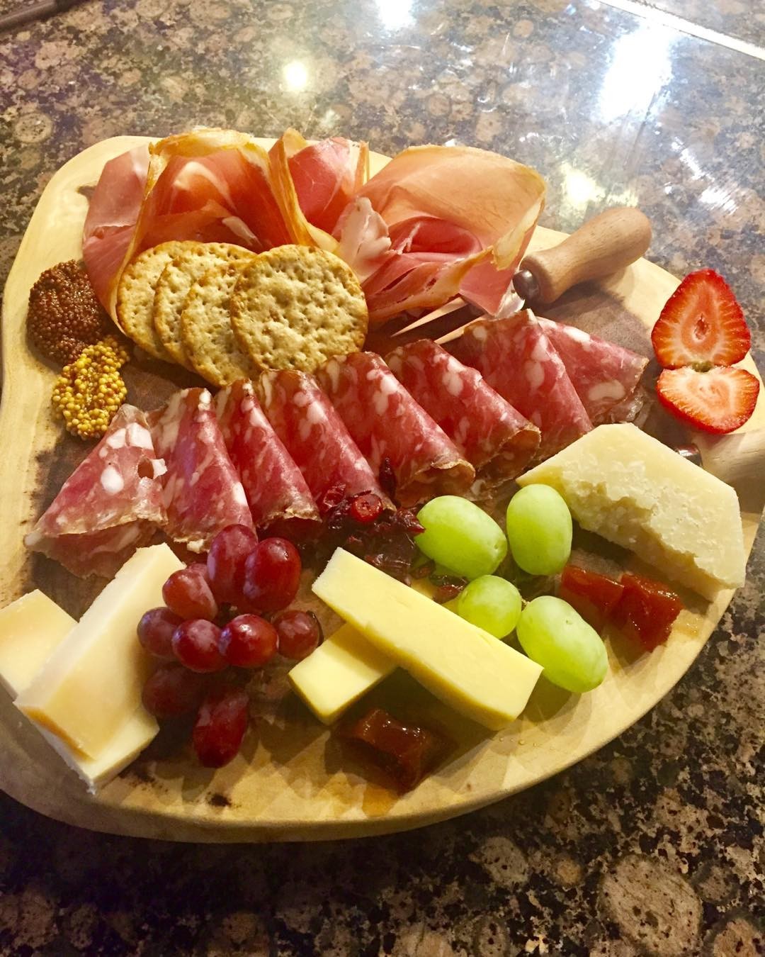 Arranged Food and Objects