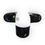 Thumbnail: Steering Wheel Trim Covers for MINI R55 R56 R57 R58 R59 (3 Spoke, Gen 2) 2007-15