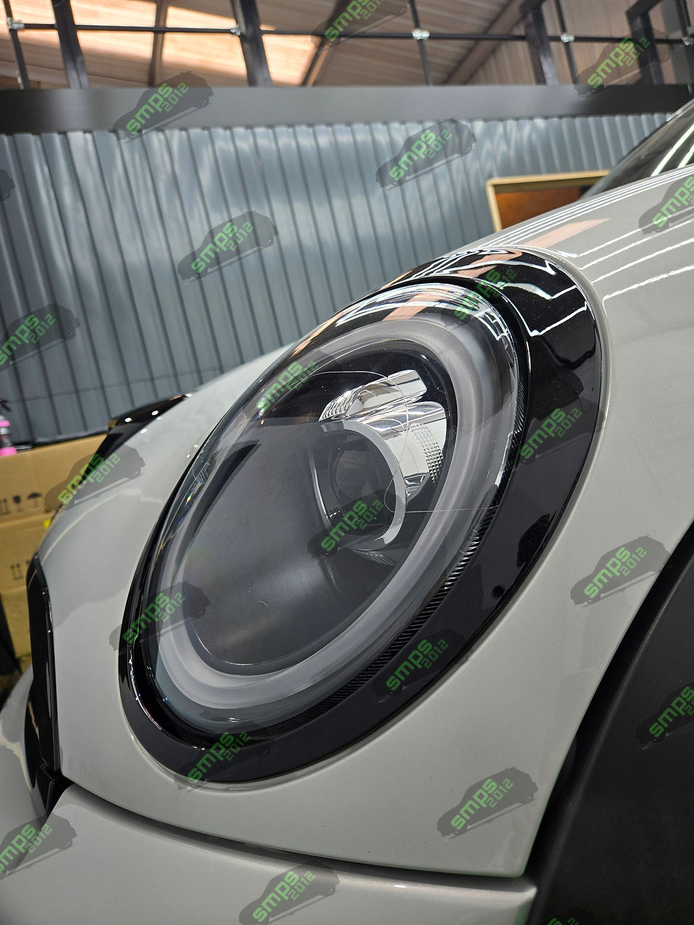 Thumbnail: MINI R56 Cooper S JCW Full DeChrome Gloss Black Out Trim Kit Covers – (2007-14)