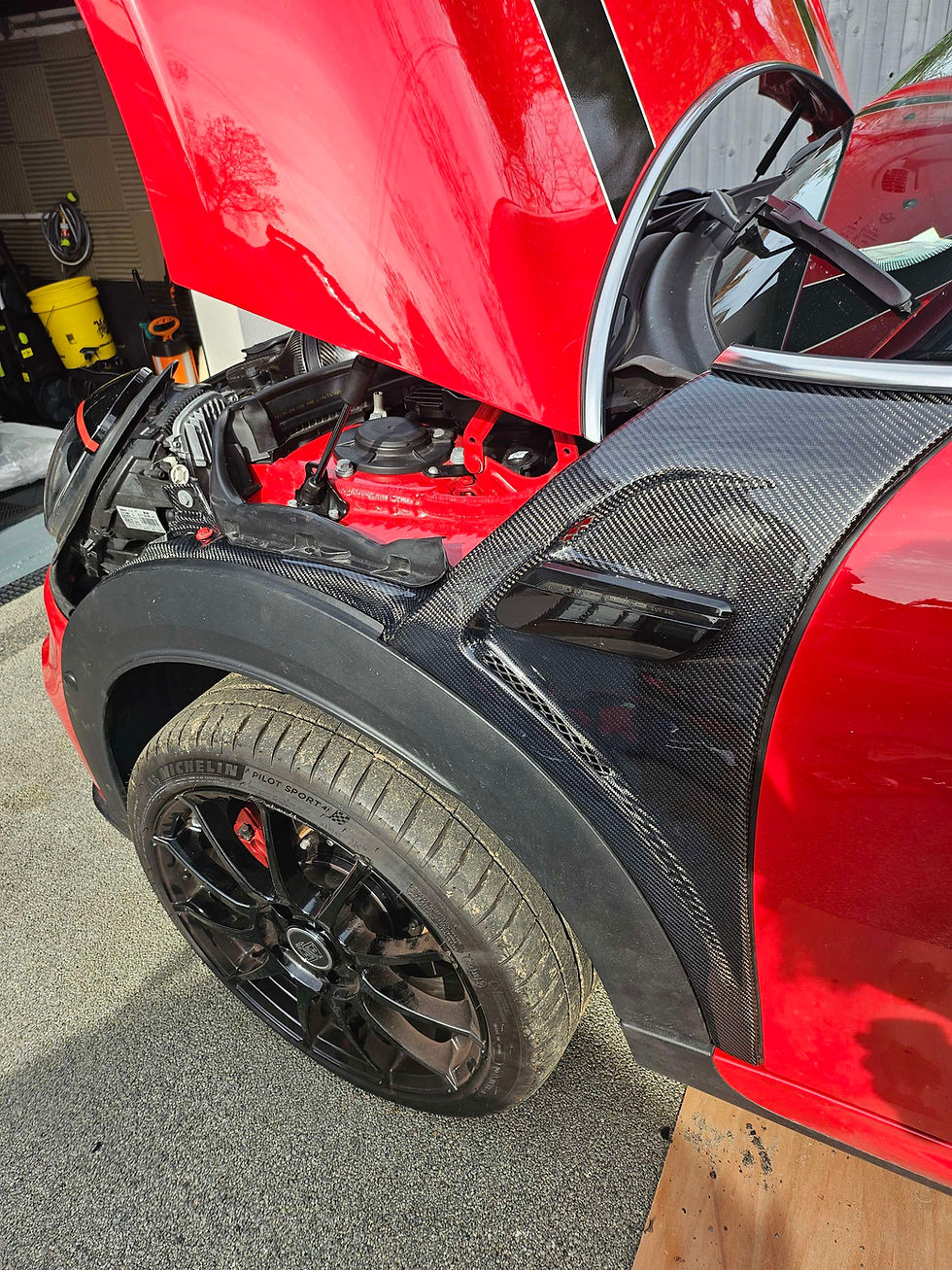 Thumbnail: Mini F55 F56 F57 Genuine Carbon Fibre Front Fender