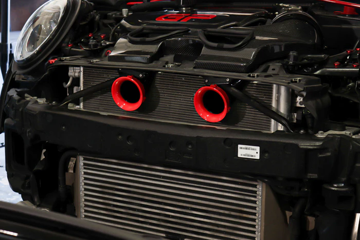 Dual BIG MOUTH Ram Air Intake Snorkels F54 F55 F56 F57 F60