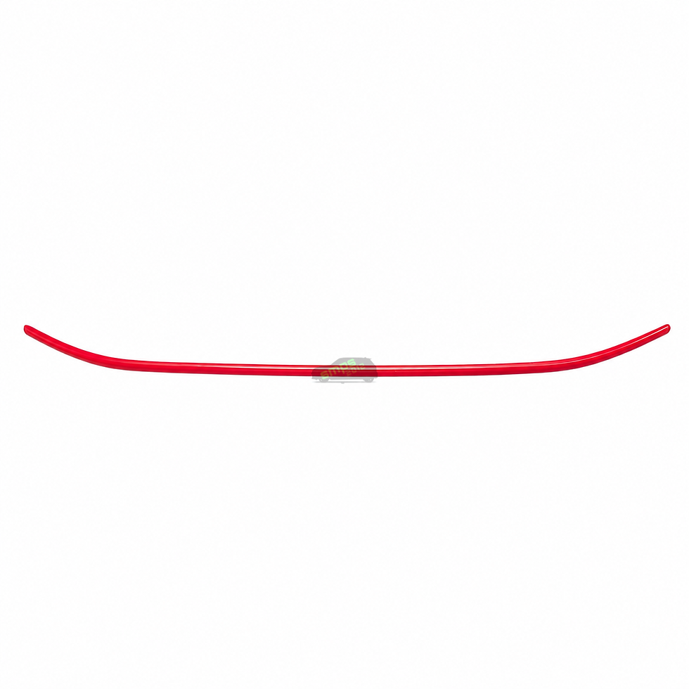Thumbnail: for MINI F54 Clubman Grille Strip Cover Gloss Black / Red, LCI  Pre-LCI