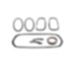 Thumbnail: for MINI F56 F57 Dechrome Kit Gloss Black Full Chrome Delete 2014–2020