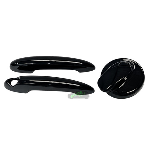 fits MINI R56 Door Handle Covers & Fuel Cap Cover | Dechrome Upgrade