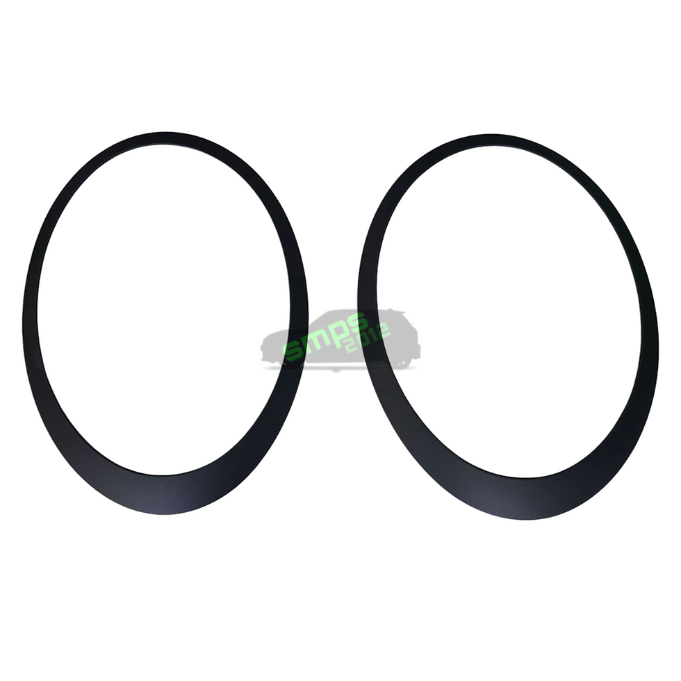 Thumbnail: MATT Black Headlight Light Surround Covers for MINI R50 R52 (Non-Xenon) Cooper