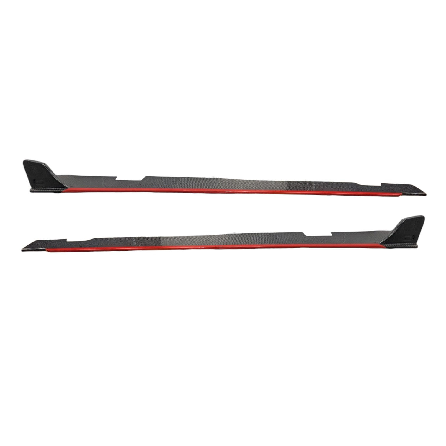 MINI F56 genuine carbon fibre side skirts gloss finish