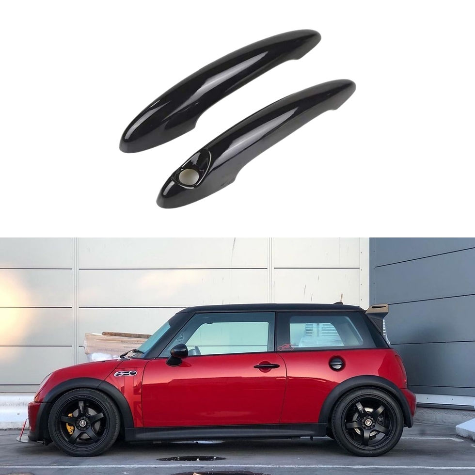 Thumbnail: Door Handle & Fuel Cap Cover Package for MINI R53 Cooper S JCW – Gen 1 Dechrome