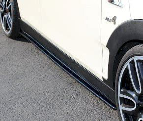 Maxton SIDE SKIRTS SPLITTERS F54 MINI 2015 +