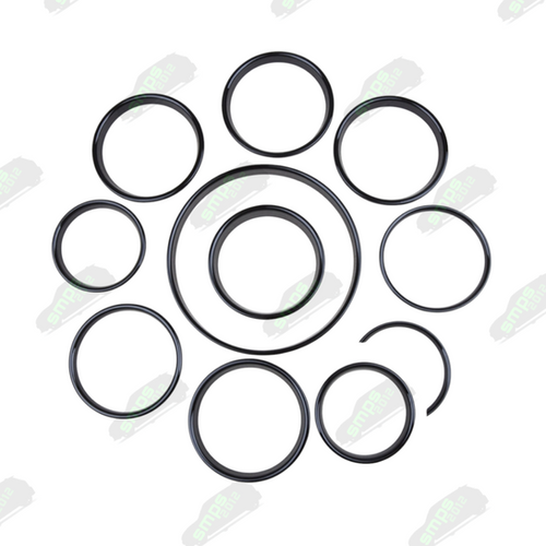 Mini F55 F56 F57 Gloss Black Interior Rings Covers - 11 piece Kit ...