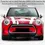 Thumbnail: Mini LCI 2 F55, F56, F57 Piano Black Gloss Grille Cover (2021+) Cooper S One
