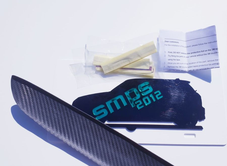 Thumbnail: Mini R56 R57 R58 R59 Carbon Fiber Tailgate / Boot Handle Cover