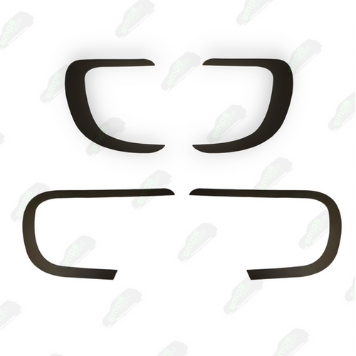 F-Series JCW Decals (Front & Rear 4-Piece Set) – Fits F55, F56, F57 ...
