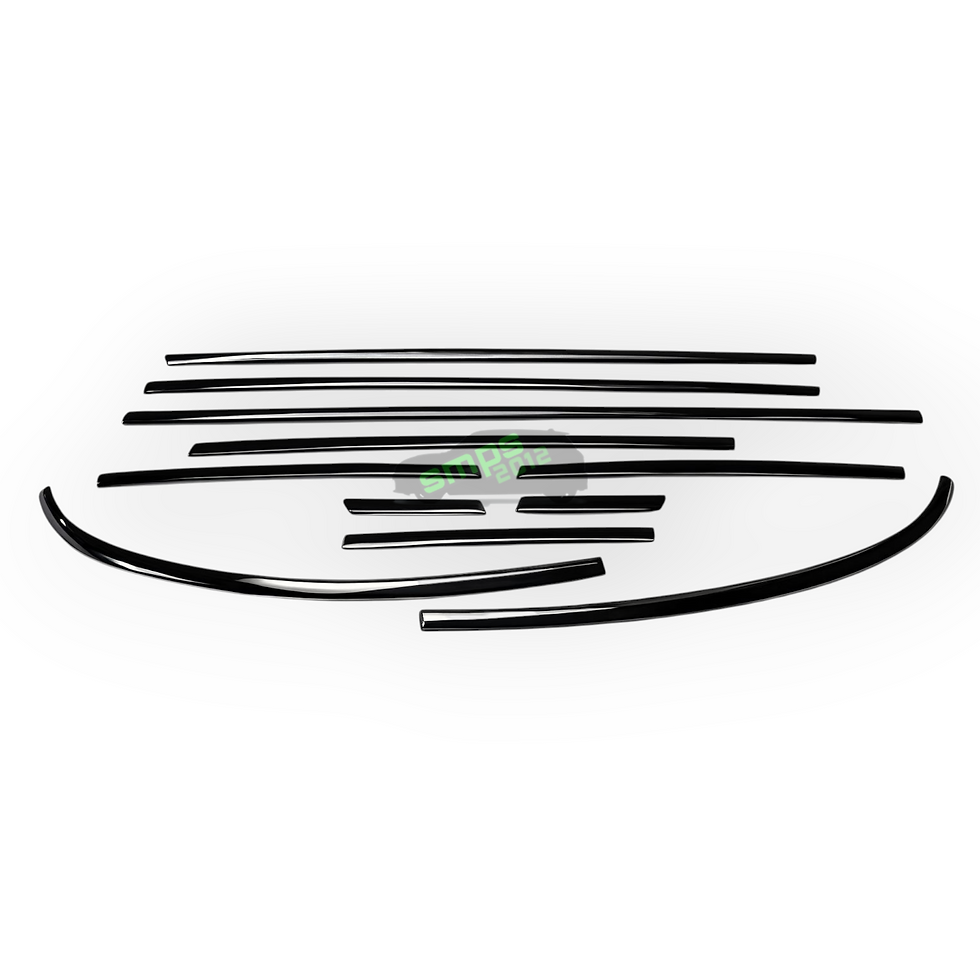 Piano Black Gloss Beltline Kit Cover for MINI R55 Clubman, Clubvan (2007–2013)