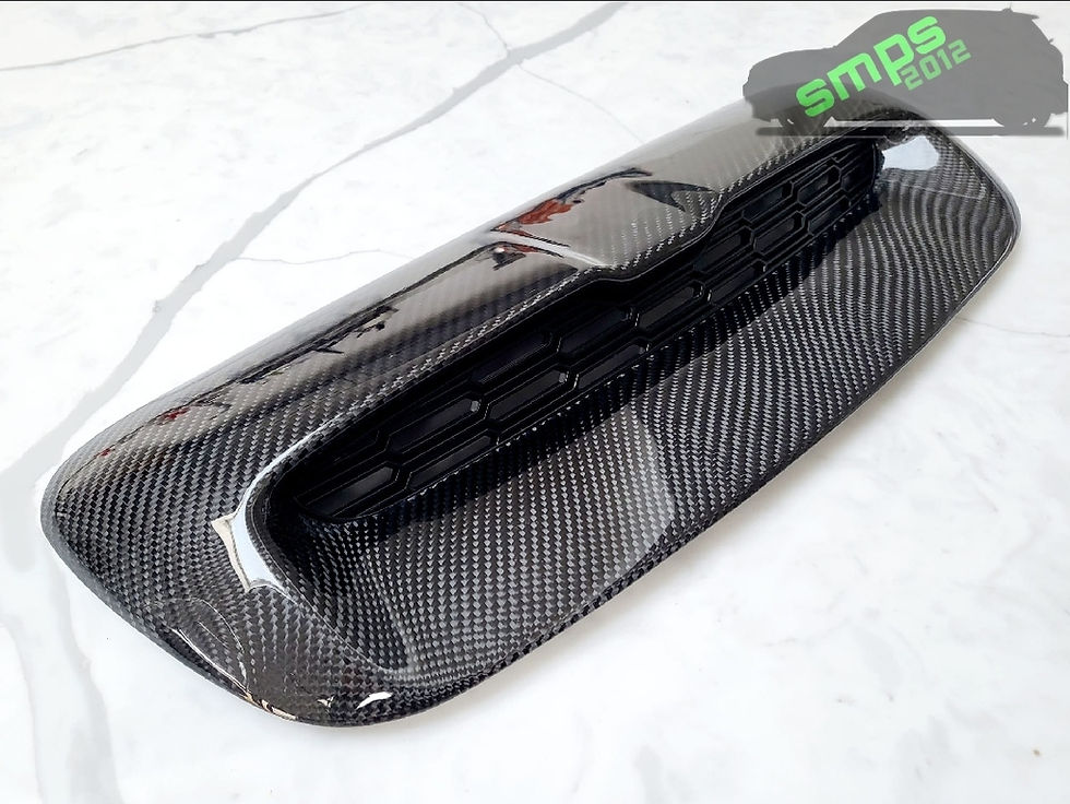 Thumbnail: Raised Black Bonnet Scoop Air Vent Intake for MINI R56 Cooper S & JCW (R55–R59)