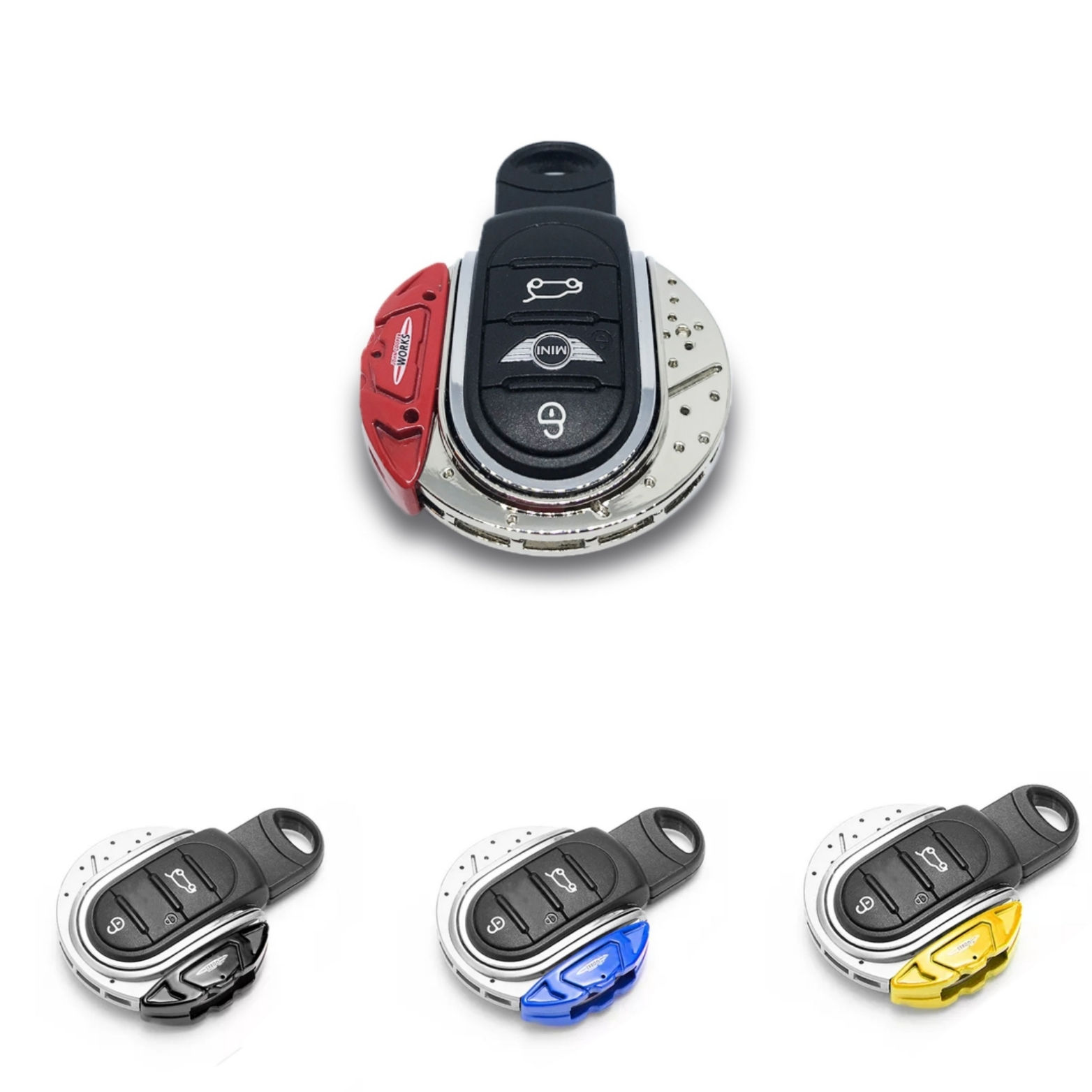 Mini F54 F55 F56 F57 F60 John Cooper Works Brake and Caliper Key Fob JCW