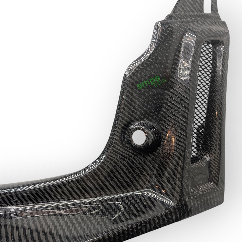 Thumbnail: Genuine Carbon Fibre Front Lip Splitter for MINI F54 Clubman JCW (2015–2024)