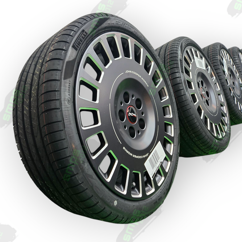 Thumbnail: Genuine BMW MINI F65 F66 JCW 18" Alloy Wheels & Tyres Set –36115B30815